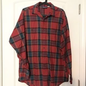 Patagonia Men’s Long Sleeve Button Up Plaid Shirt